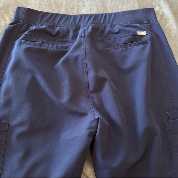 Figs Technical Collection Navy Blue Straight Leg Men's Cargo Scrub Pants Size XL - Picture 11 of 13